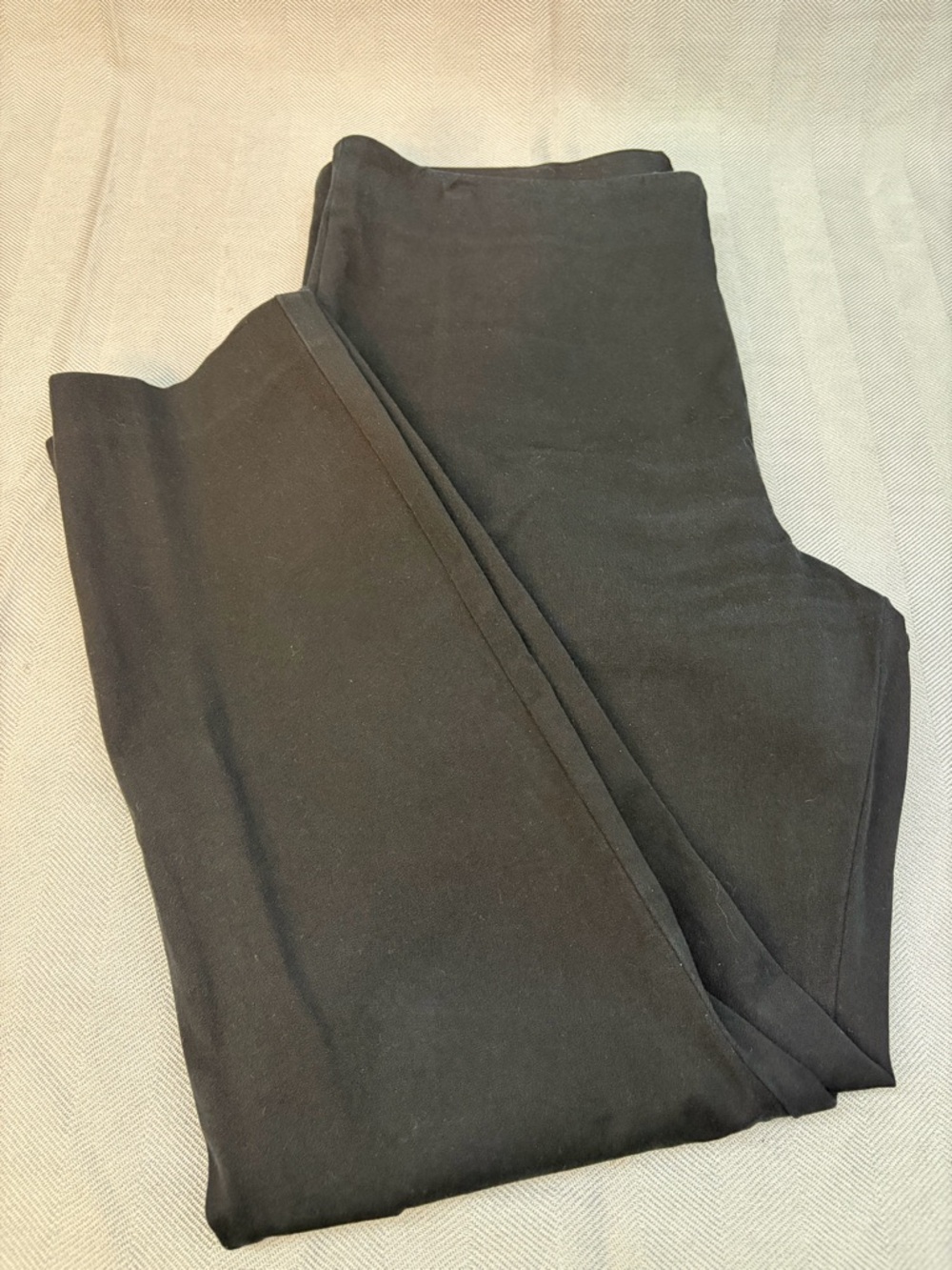 Lauren, Ralph Lauren women’s size 14 side zip black cropped pants stretchy